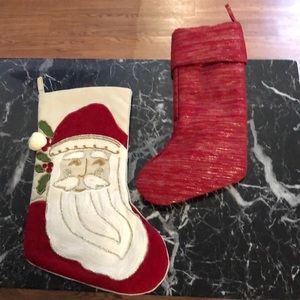 Never used Christmas stockings